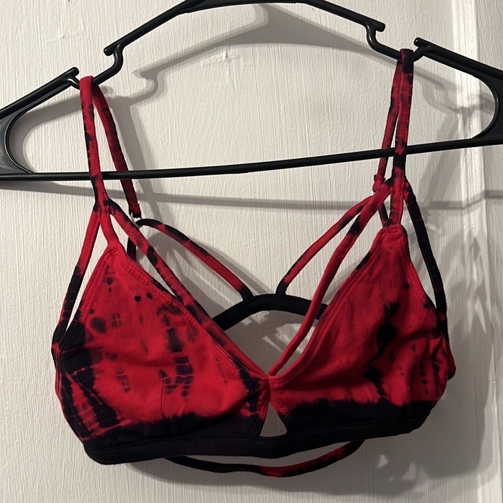 RVCA tie dye bralette